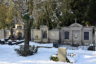 Friedhof Loschwitz, Loschwitzer Friedhof, Künstlerfriedhof am Elbhang in Dresden