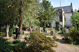 Friedhof Loschwitz, Loschwitzer Friedhof, Künstlerfriedhof am Elbhang in Dresden