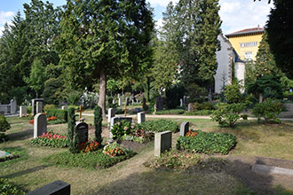 Friedhof Loschwitz, Loschwitzer Friedhof, Künstlerfriedhof am Elbhang in Dresden