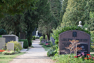 Friedhof Loschwitz, Loschwitzer Friedhof, Künstlerfriedhof am Elbhang in Dresden