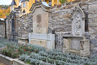 Friedhof Loschwitz, Loschwitzer Friedhof, Künstlerfriedhof am Elbhang in Dresden