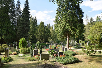 Friedhof Loschwitz, Loschwitzer Friedhof, Künstlerfriedhof am Elbhang in Dresden