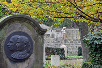 Friedhof Loschwitz, Loschwitzer Friedhof, Künstlerfriedhof am Elbhang in Dresden