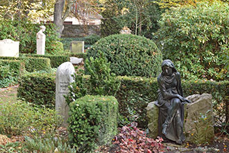 Friedhof Loschwitz, Loschwitzer Friedhof, Künstlerfriedhof am Elbhang in Dresden