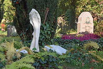 Friedhof Loschwitz, Loschwitzer Friedhof, Künstlerfriedhof am Elbhang in Dresden