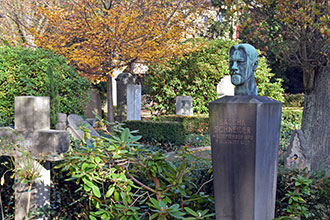 Friedhof Loschwitz, Loschwitzer Friedhof, Künstlerfriedhof am Elbhang in Dresden