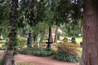Friedhof Loschwitz, Loschwitzer Friedhof, Künstlerfriedhof am Elbhang in Dresden